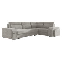 ECKSOFA Alvares, Seite: Rechts - Beige, Holz/Kunststoff (305/205cm) - MIRJAN24