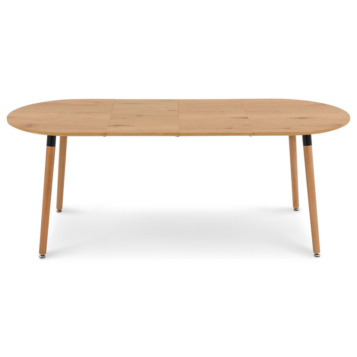 ESSTISCH LAMISA hellbraun - Hellbraun, Holzwerkstoff/Metall (80/120/76cm) - IDIMEX