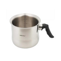 TOPF Silber 15/15/14.5 cm KH3109 - Silberfarben, Metall (15cm) - Kinghoff 