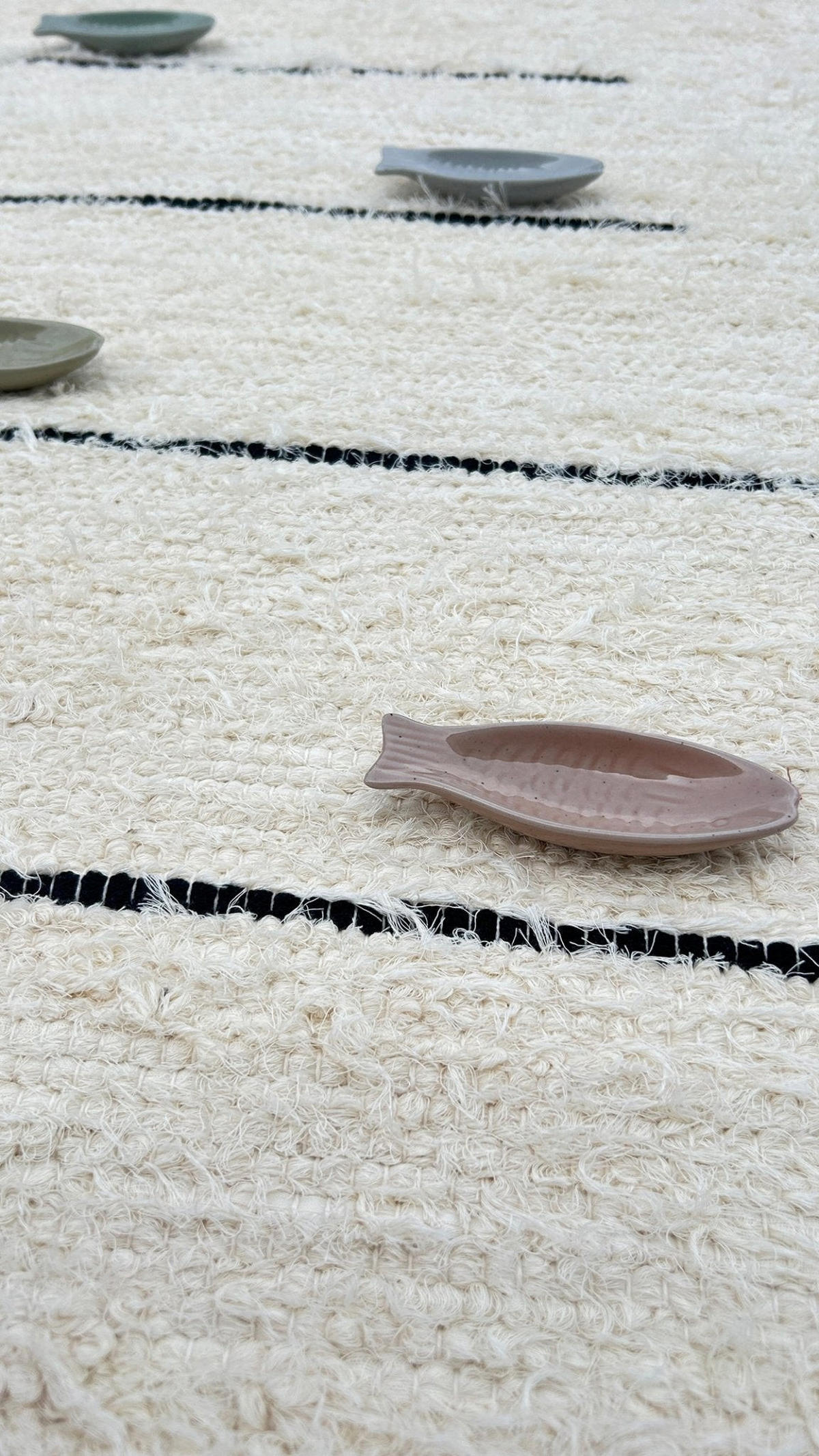 TEPPICH aus recycelter Baumwolle handgewebt beige - Beige, Naturmaterialien (120/170cm) - AFK Living