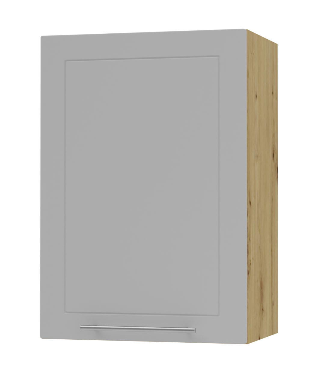 KÜCHENHÄNGESCHRANK Kvantum W2/50 Dust Grey Matt / Eiche Artisan Matt 50 / 32,5 / 72cm - Eiche Artisan/Grau, Holz/Holzwerkstoff (50/72/32.5cm) - Feldmann-Wohnen