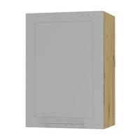KÜCHENHÄNGESCHRANK Kvantum W2/50 Dust Grey Matt / Eiche Artisan Matt 50 / 32,5 / 72cm - Eiche Artisan/Grau, Holz/Holzwerkstoff (50/72/32.5cm) - Feldmann-Wohnen