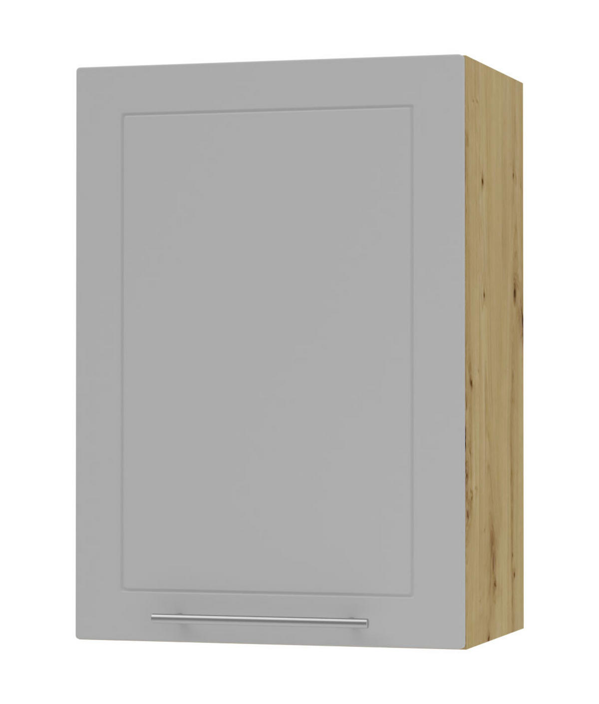 KÜCHENHÄNGESCHRANK Kvantum W2/50 Dust Grey Matt / Eiche Artisan Matt 50 / 32,5 / 72cm - Eiche Artisan/Grau, Holz/Holzwerkstoff (50/72/32.5cm) - Feldmann-Wohnen