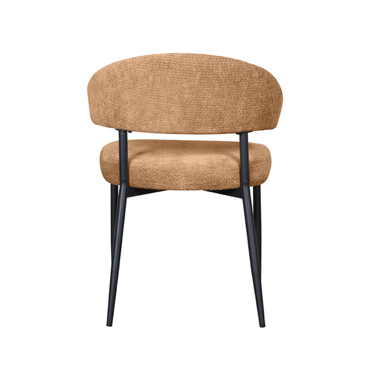 ESSZIMMERSTUHL Bliss Braun 55/56/76 cm 2er-Set - Braun, Textil (56/76/55cm) - LABEL51