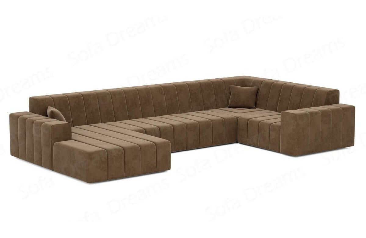 XXXLutz Wohnlandschaft Braun 326x73x186 cm