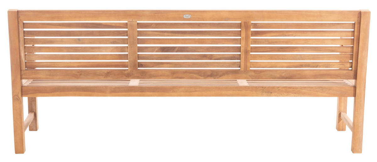 TEAKBANK Halmur 220 cmTeak - Braun, Holz (220/92/59cm) - TPFGarden