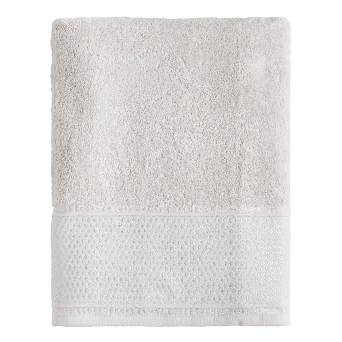 HANDTUCH AUS äGYPTISCHER BAUMWOLLE Destello - Grau, Textil (70/130cm) - home&you