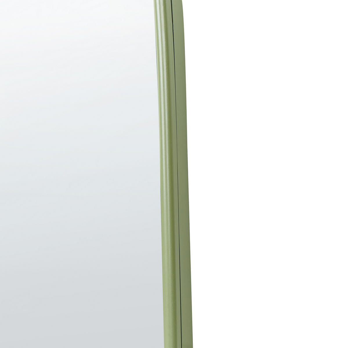 WANDSPIEGEL Metall grün 45/146 cm Parnay - Grün, Metall (45/146/3cm) - Beliani