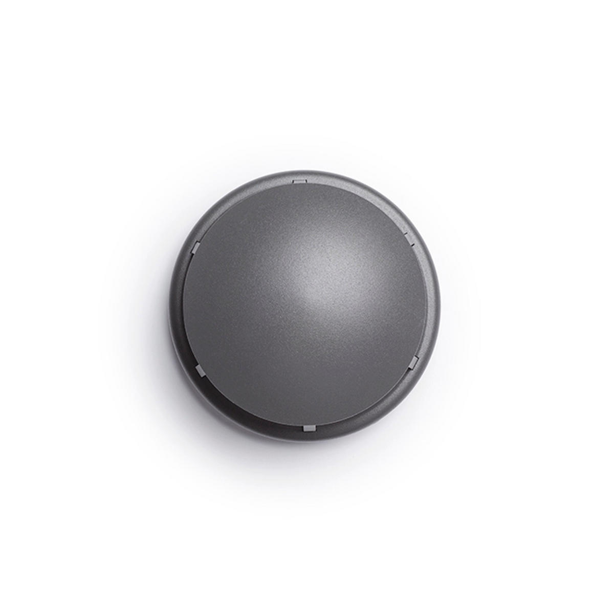 AUSSENLEUCHTE FAROS Anthrazitgrau 3 W IP54 - Grau, Metall (12/12/8cm) - Rendl