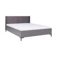 RAHMENBETT – 168 x 208 cm – ALLMO System – Grau - Grau, Holzwerkstoff - hi-markt