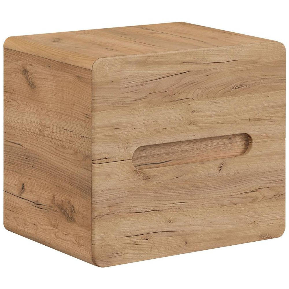 WASCHBECKENSCHRANK Luton-56 - Braun, Holzwerkstoff (60/53/46cm) - Lomado