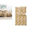 BETTWÄSCHE History Bloom gelb 135/200 cm Bio-Baumwolle - Goldfarben, Textil (135/200cm) - Södahl