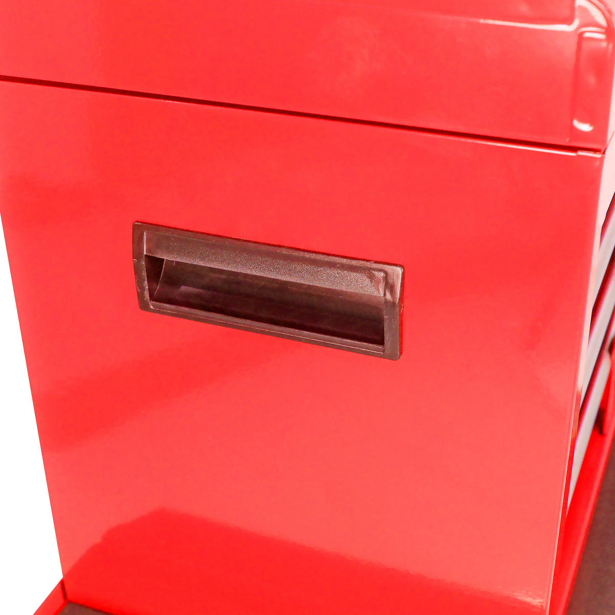 KOMBINATIONSKOFFER – mit 5 Schubladen (rot) - Rot, Metall (28/102/58.5cm) - DCA