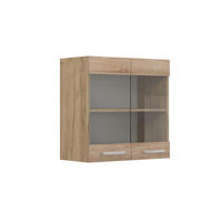 KÜCHENGLASHÄNGESCHRANK R-Line Sonoma 60 cm - Honigeiche/Eiche Wotan, Holzwerkstoff (60/60/31cm) - Vicco