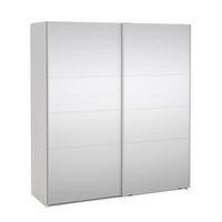SCHIEBETÜRENSCHRANK, Catania, Weiß, Holzwerkstoff, 179 x 67 x 201 cm - Weiß, Holzwerkstoff (179/201/67cm) - ebuy24