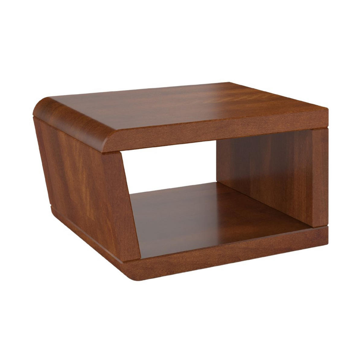 MASSIVHOLZNACHTTISCH Harald, Buche - lackiert, Nussbaumfarbe - Walnussfarben, Holz (50/37/40cm) - Visby