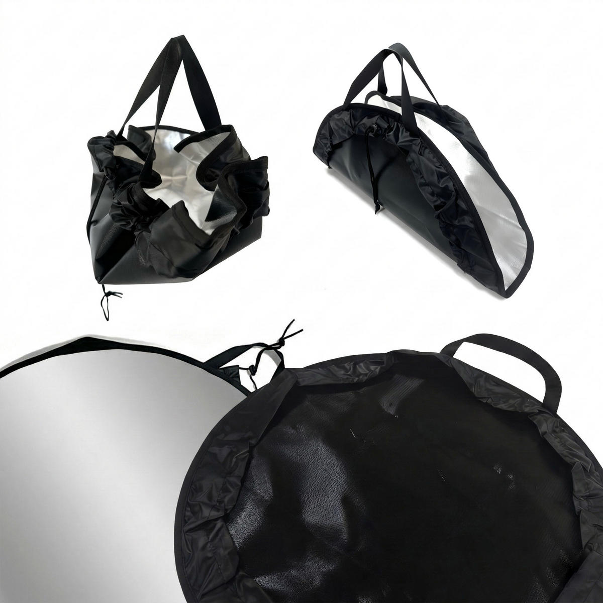 FEUERFESTE Unterlage - Multicolor, Kunststoff/Metall (60/1.5/60cm) - Relaxdays