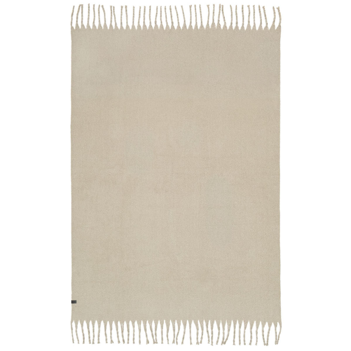 PLAID PLENTY - Beige, Textil (140/200cm) - Schöner Wohnen