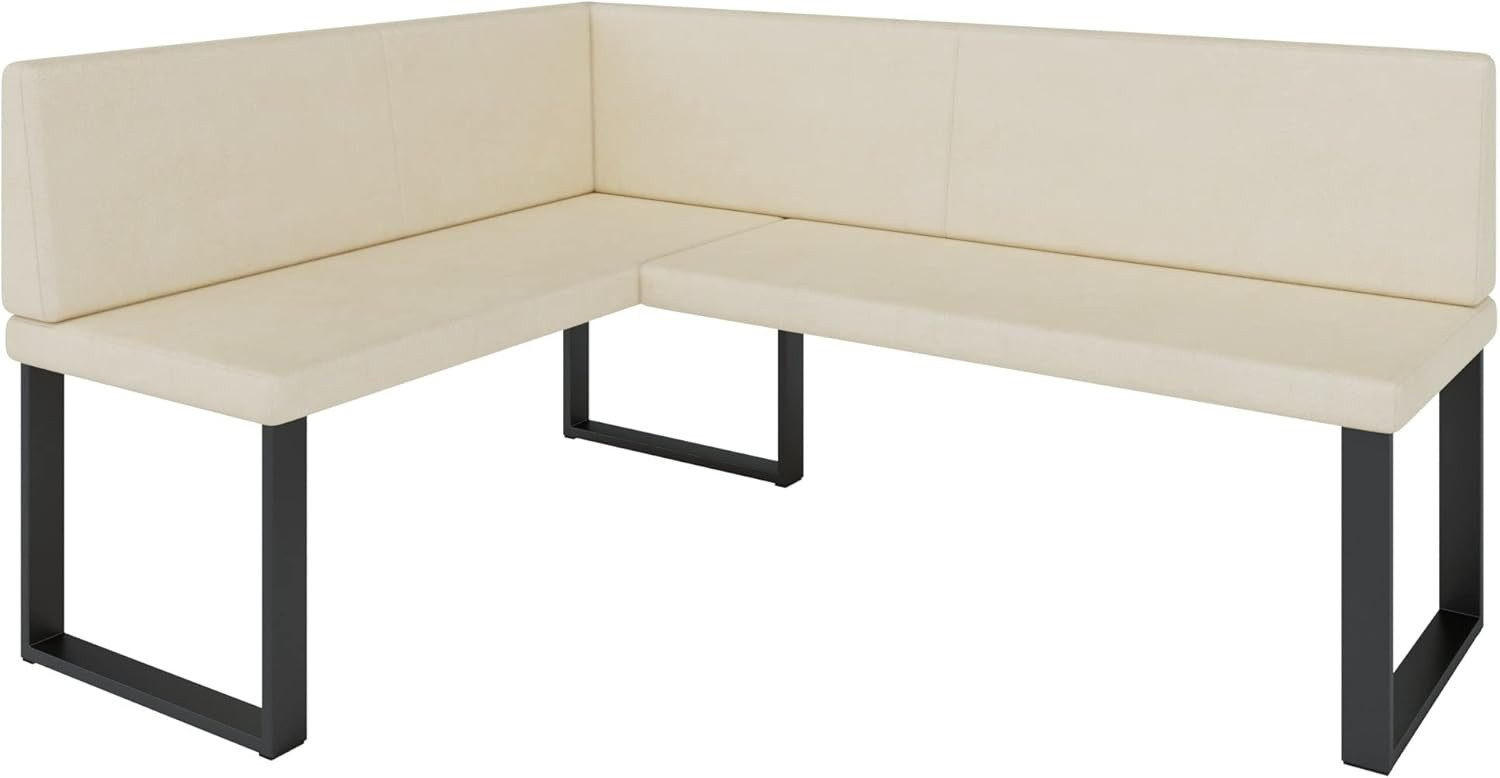 AN Furniture Store Eckbank Beige 168x128 cm