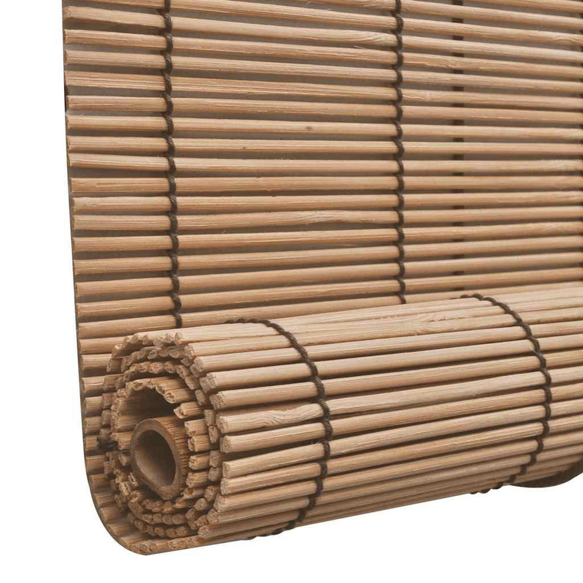 BAMBUSROLLO 80/160 cm Natur - Braun, Naturmaterialien/Holz (80/160cm) - vidaXL