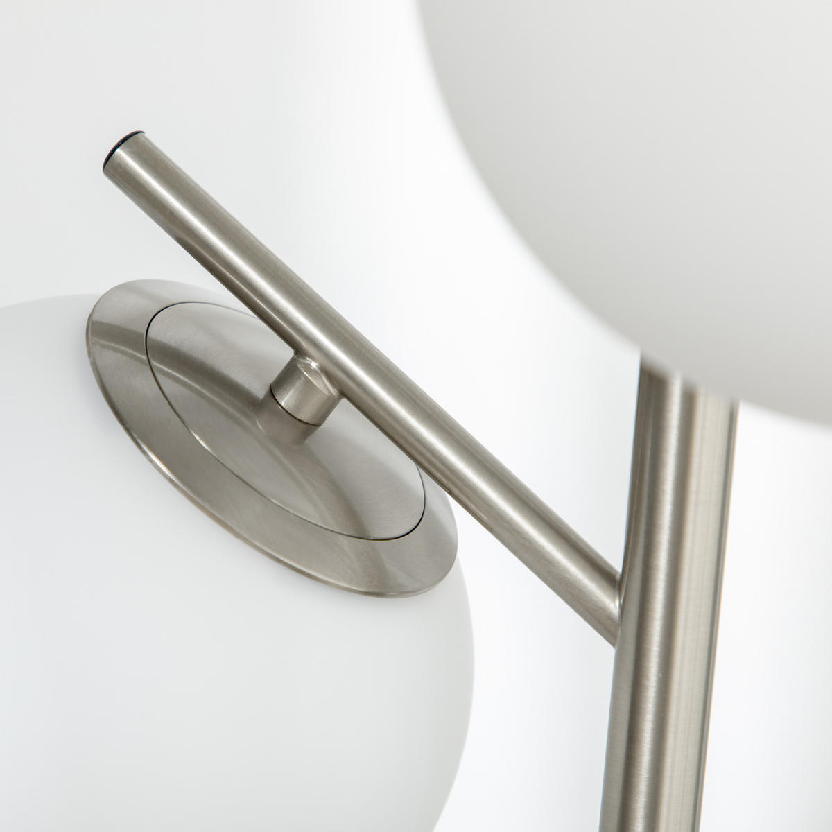 STEHLEUCHTE, Stehlampe, Metall, Silber - Silberfarben, Metall (27/27/169cm) - HOMCOM