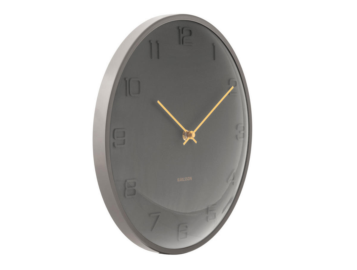 WANDUHR Fuerte Dome Grau 30.5/3/30.5 cm - Grau, Metall (3/30.5/30.5cm) - Karlsson
