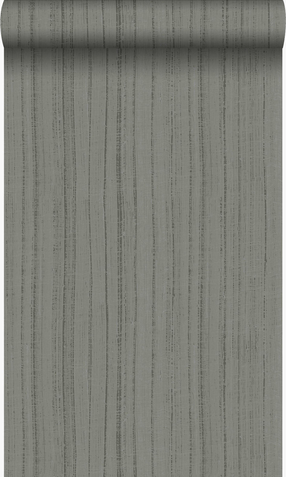 TAPETE feine unregelmäßige Streifen mit Sandstruktur 53 cm x 10.05 m - Braun, Papier (53/1000cm) - Origin Wallcoverings