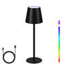 LED-TISCHLEUCHTE Leverkusen 11/11/37.5 cm - Schwarz, Metall (11/11/37.5cm) - Nettlife
