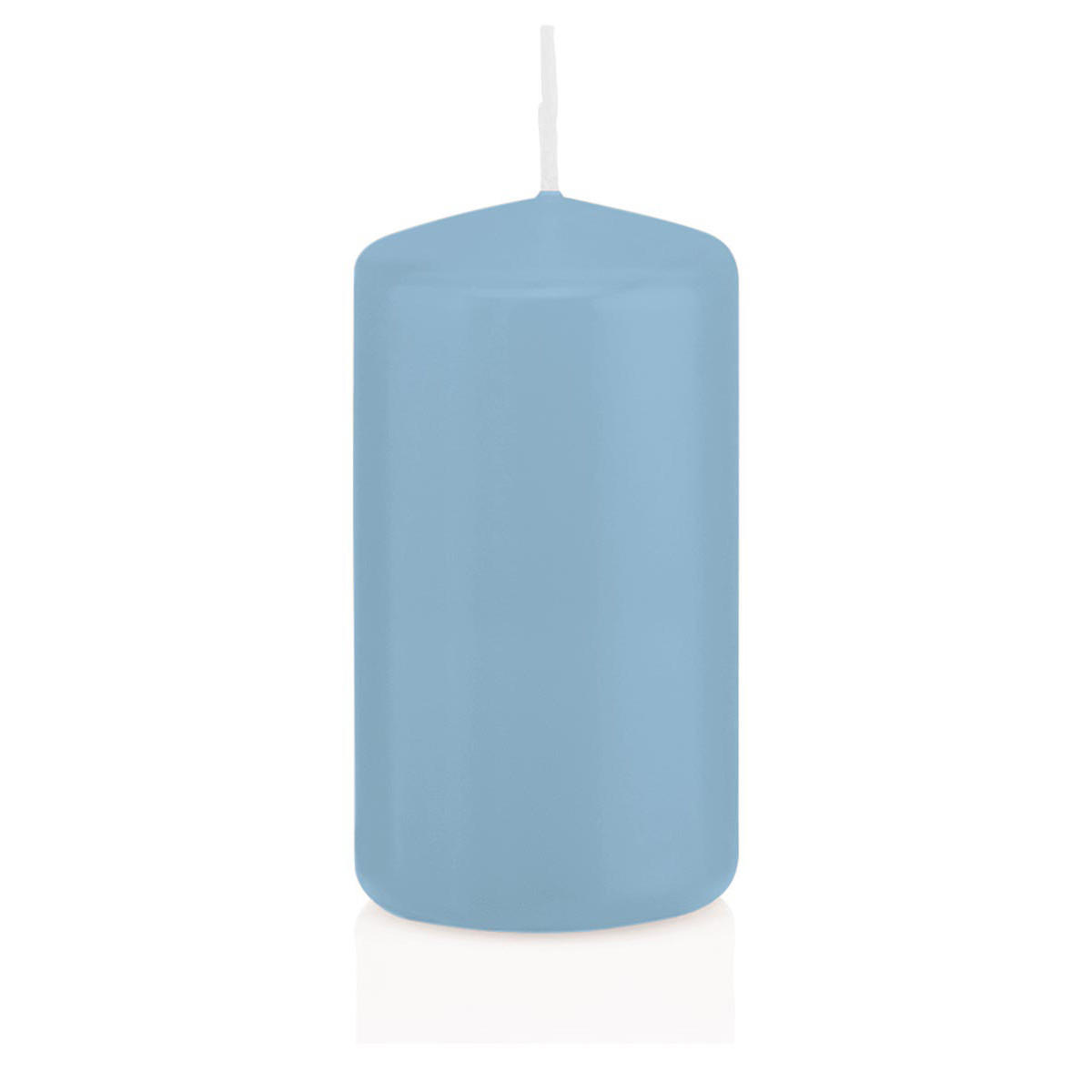 Wiedemann Kerzen Stumpenkerzen Hellblau 20 cm