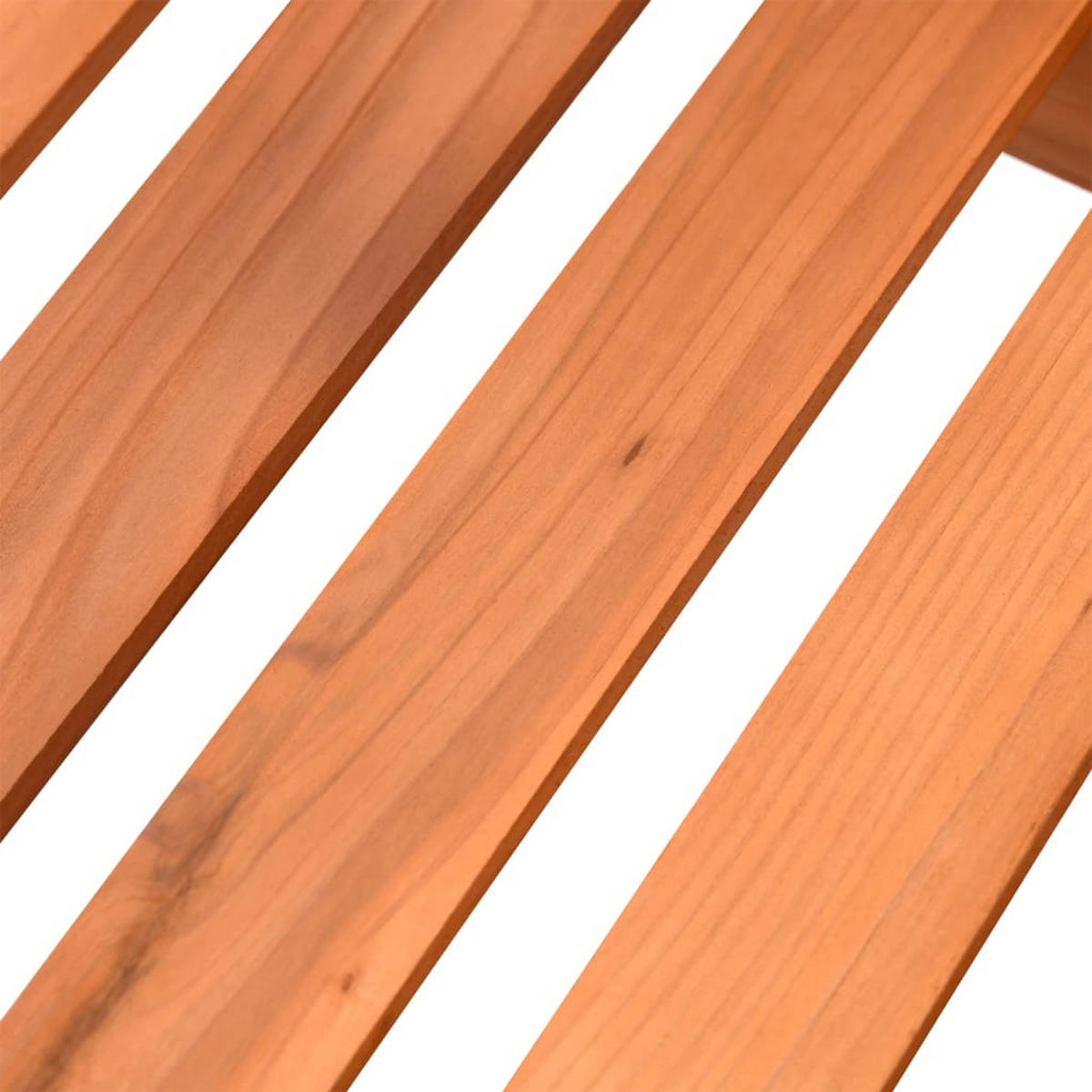 BLUMENSTÄNDER 110/25/110,5 Cm Massivholz Tanne - Braun, Holz (110/110.5/25cm) - vidaXL