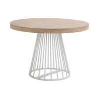 ESSTISCH - 2 Personen, 4 Personen, 6 Personen, 8 Personen, 10 Personen, 12 Personen - holz - naturfarben hell, weiß Firela - Naturfarben, Holz/Metall (110/260/76cm) - Vente-Unique