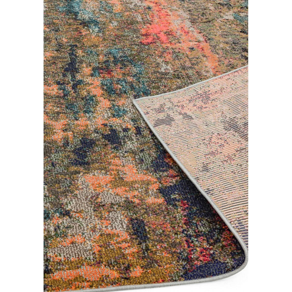 TEPPICH Moderner, flachgewebter für Wohn- und Schlafzimmer GARDENIA Mehrfarbig 200 x 300 cm - Multicolor, Textil (200/300cm) - Novatrend