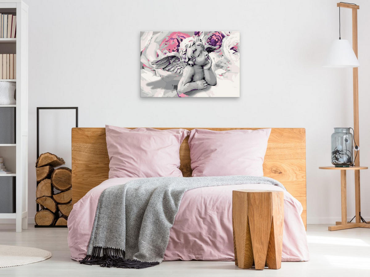 MALEN NACH ZAHLEN 50/40 cm - Multicolor, Textil (1.4/40cm) - KUNSTLOFT