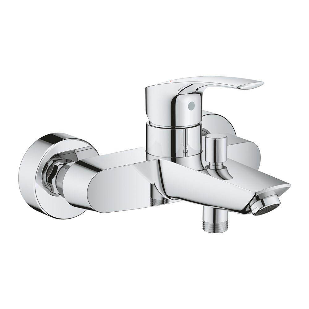 BADEWANNENARMATUREN Silber 18.8/15/7 cm 33300003 - Silberfarben, Metall (15/7/18.8cm) - Grohe