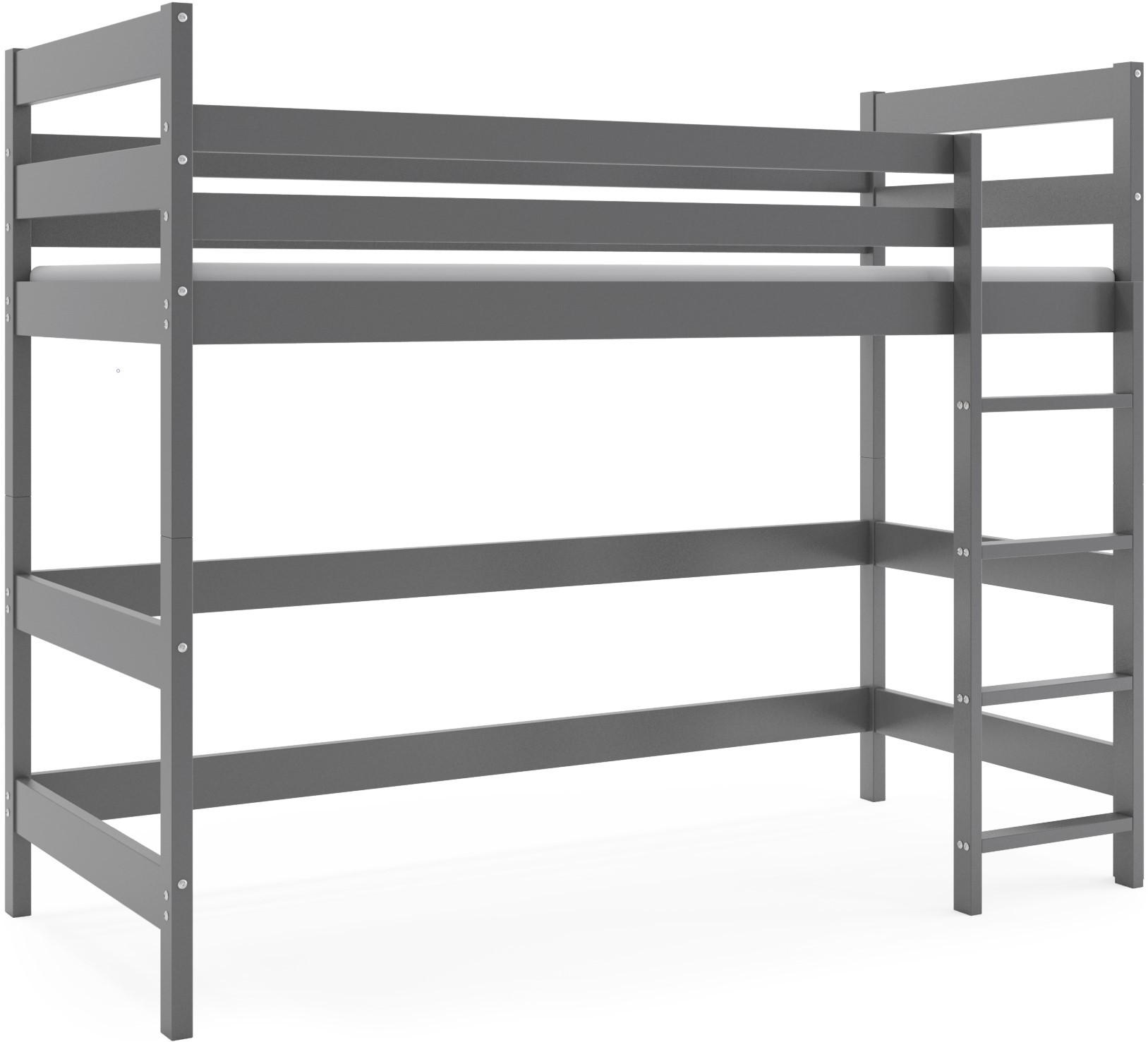 HOCHBETT Anter 200x90cm - Grau, Holz (90/200cm) - Interbeds