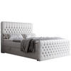 BOXBETT 160x200 cm mit Topper - Weiß, Holzwerkstoff/Textil (160/200cm) - Idohome