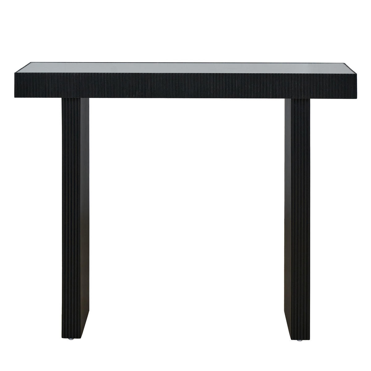 KONSOLENTISCH ALVARO Schwarz/Schwarz - Schwarz, Holzwerkstoff (38/110/85cm) - SVITA