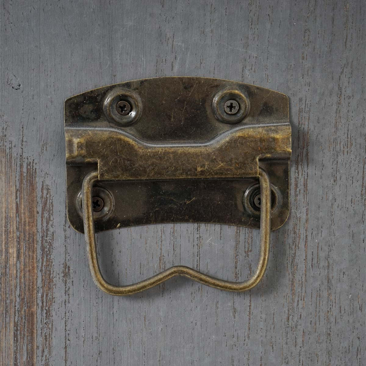 WEINREGAL Grau - Grau, Holz (48/94/31cm) - MCW