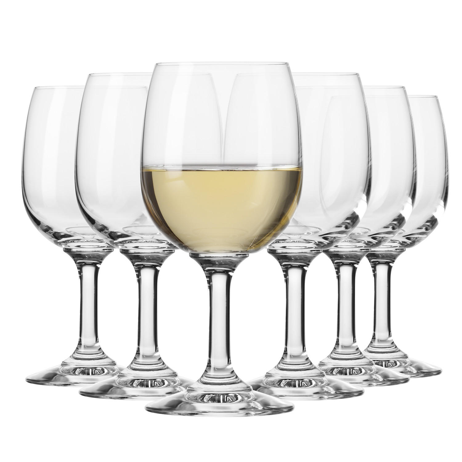 WEINGLÄSER, 6er-Set, 170 ml - Transparent, Glas (0.17L) - Krosno Glass