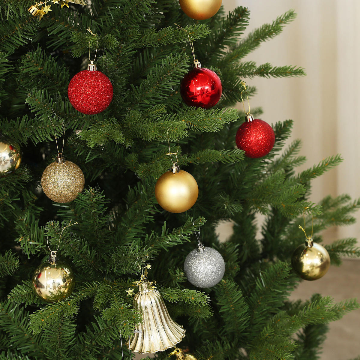 WEIHNACHTSBAUM DE-41577 Naturgetreu, 180 cm, Ø105 cm Grün - Grün, Kunststoff (180cm) - ComfortXL