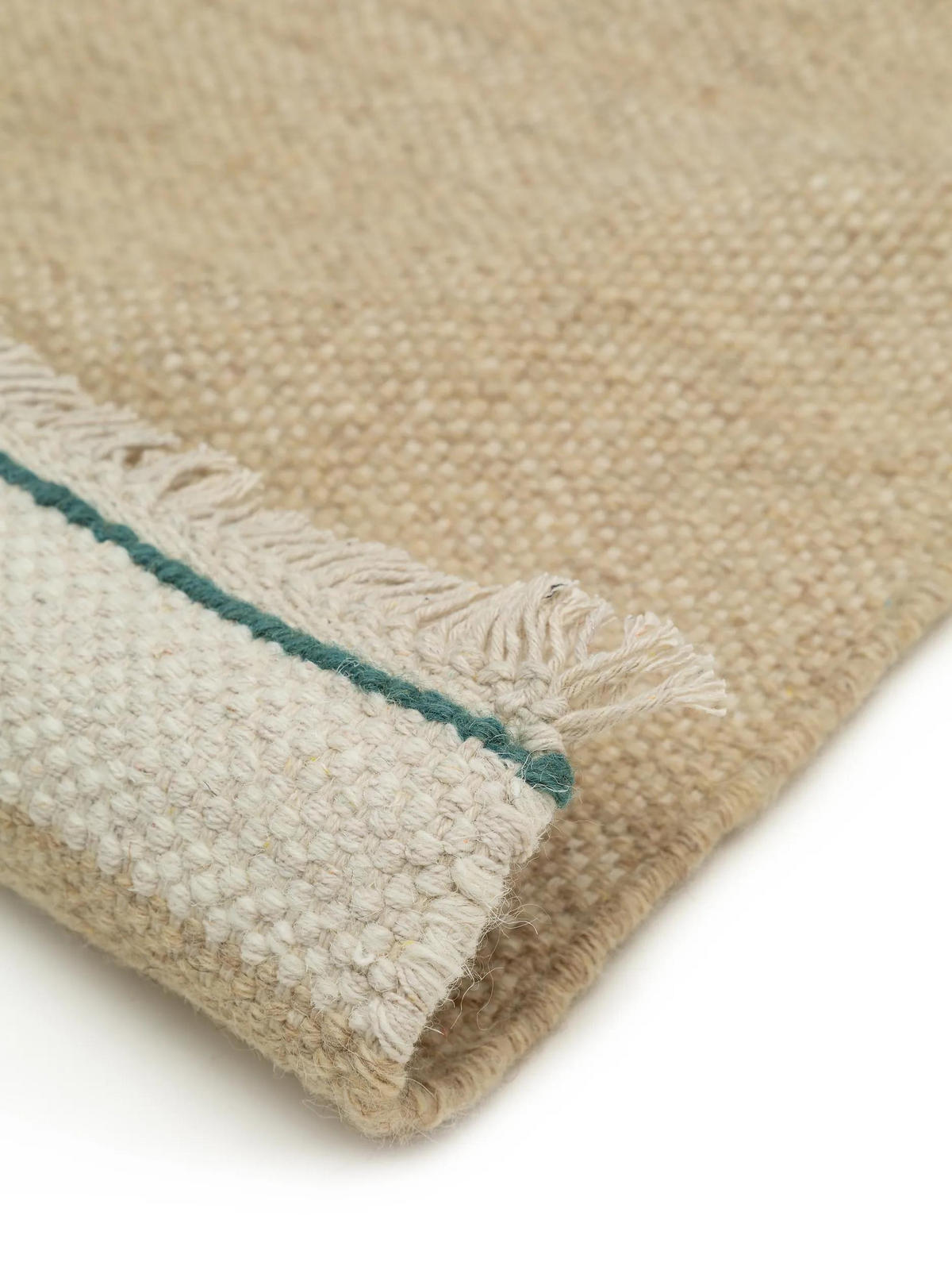 WOLLTEPPICH Karla Beige 200x300 cm - Beige, Textil (200/300cm) - benuta Pop