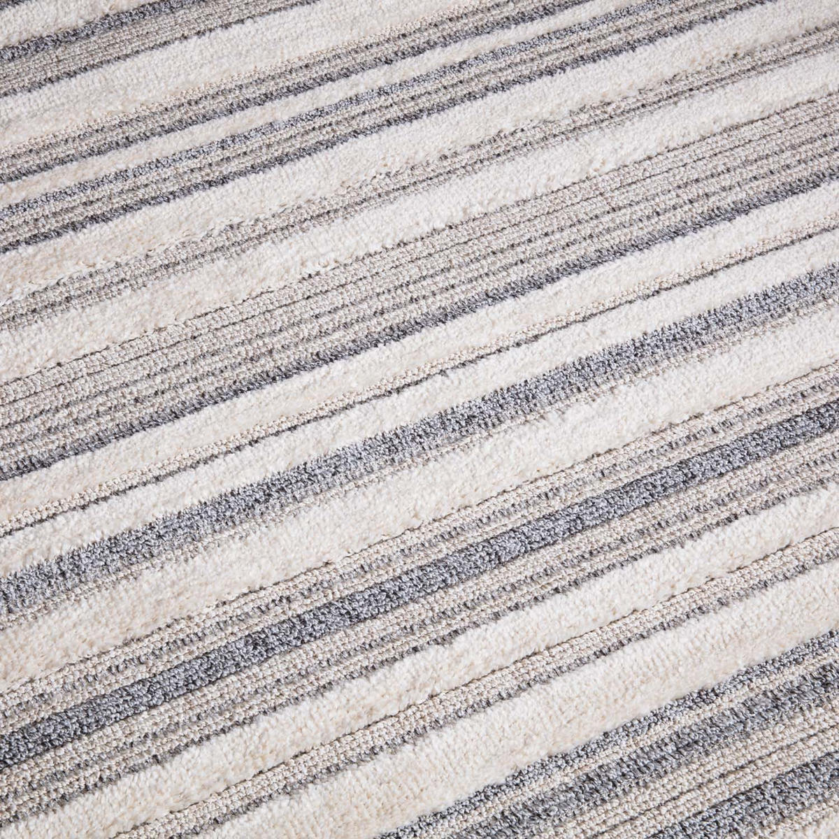KURZFLOR-TEPPICH Valencia 807 Graublau/ Creme 200x290 cm - Blau/Creme, Textil (200/290cm) - carpet city