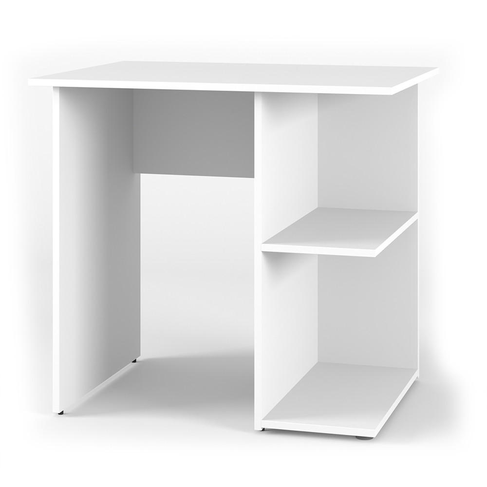 SCHREIBTISCH Simple Weiß 82 x 60 cm - Weiß, Holzwerkstoff (60/82/76cm) - Vicco