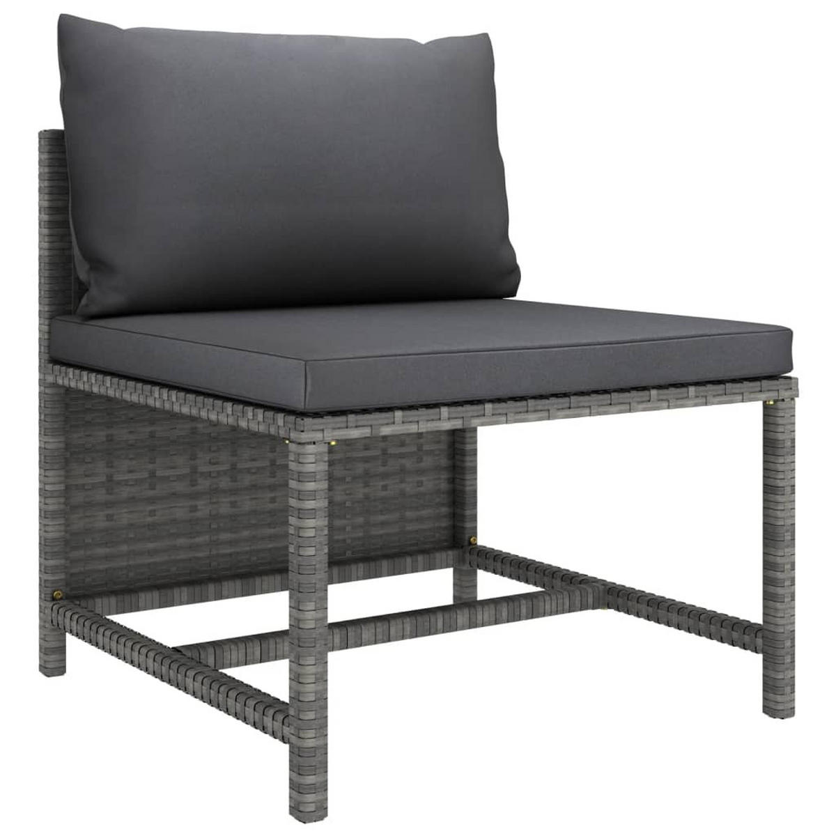 GARTENSET Reidinger 8-teilig - Grau, Metall - Nettlife