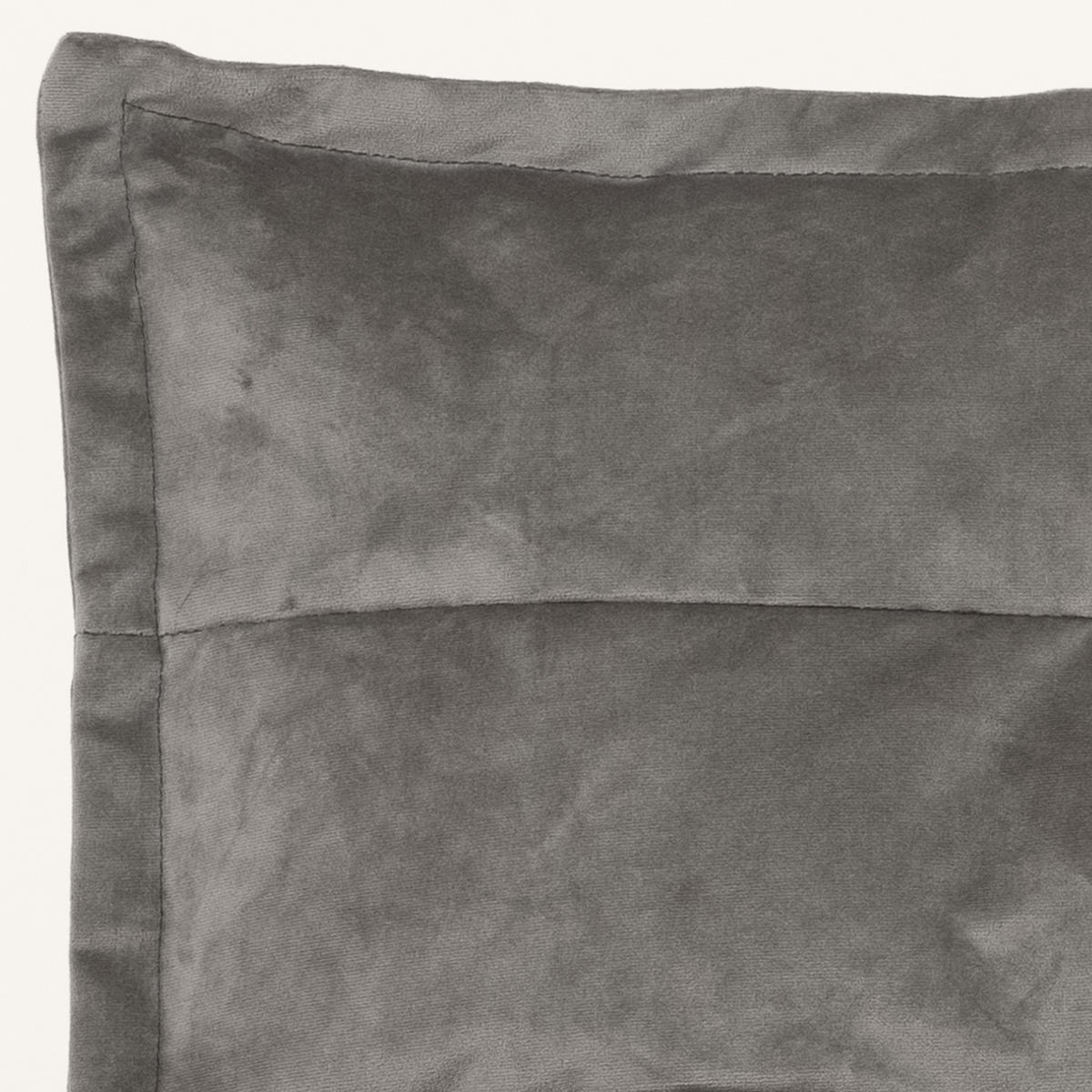 SITZSACK Lounger Skandi, Samt - Grau, Kunststoff (79/68/90cm) - icon