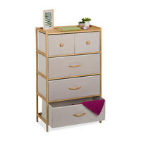 KOMMODE - Multicolor, Holz/Holzwerkstoff (58/94/32.5cm) - Relaxdays