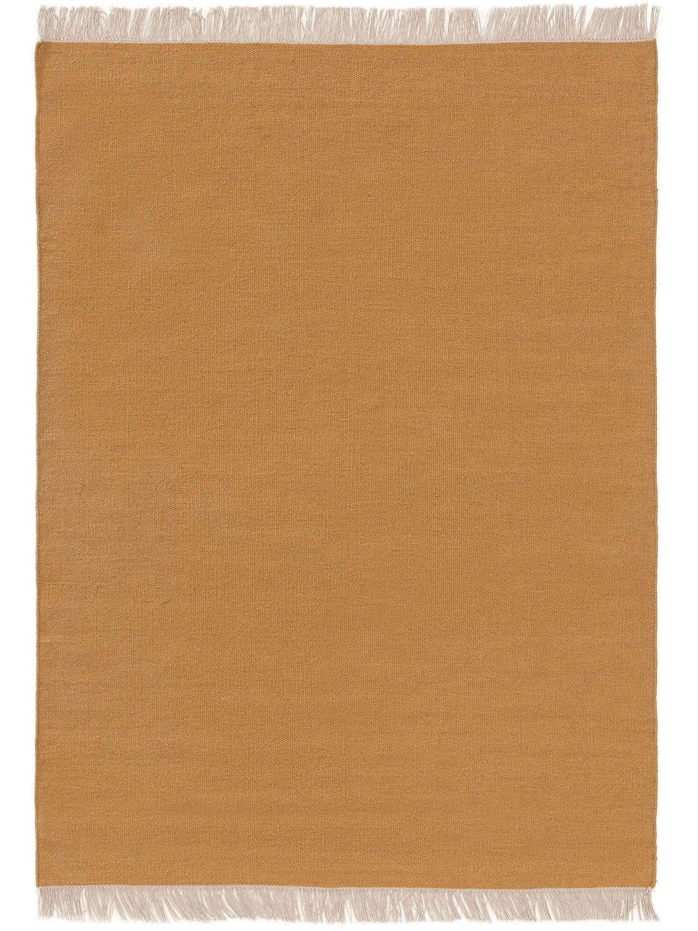 WOLLTEPPICH Liv Gelb 140x200 cm - Gelb, Textil (140/1cm) - KUNSTLOFT