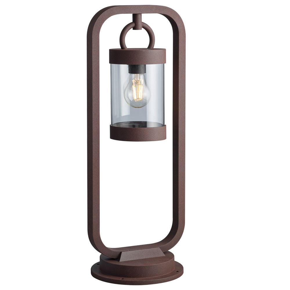 LED WEGELEUCHTE Sambesi Braun Rostoptik - Braun, Metall (21/23/60cm)