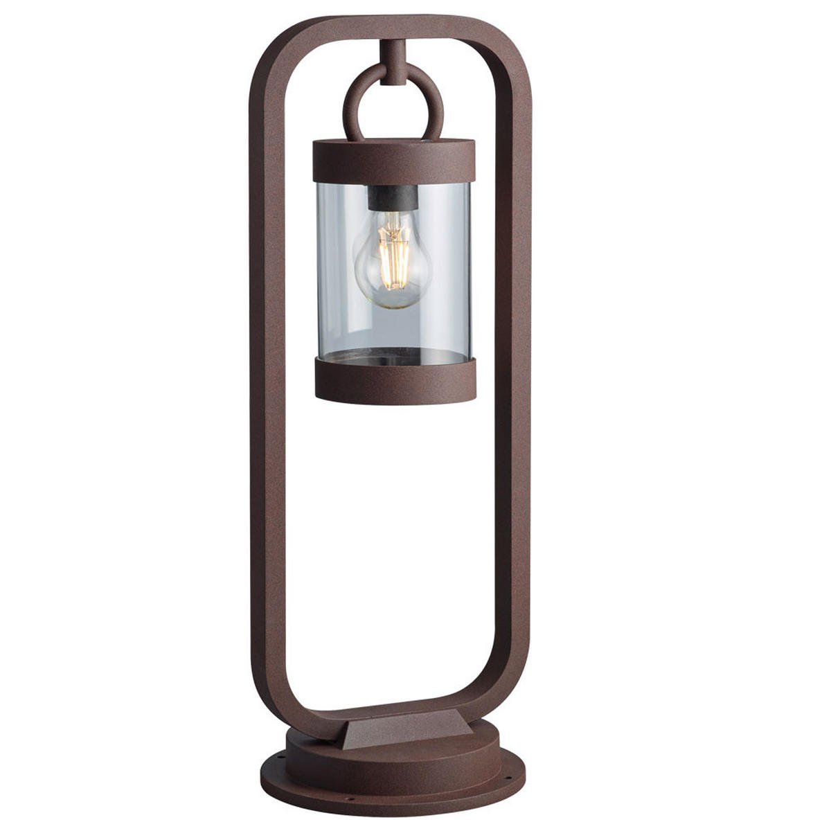 LED WEGELEUCHTE Sambesi Braun Rostoptik - Braun, Metall (21/23/60cm)