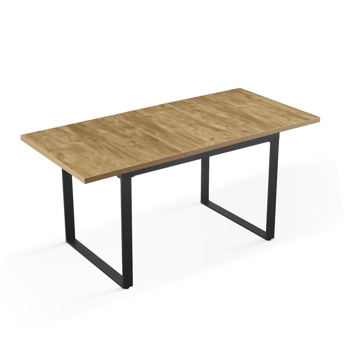 ESSTISCH ANNA 120-160/80/76 cm Wildeiche - Wildeiche, Holz (80/120/76cm) - B&D Home